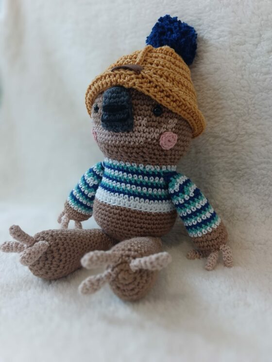 Amigurumi - Producto artesanal - Perezoso - Imagen 3