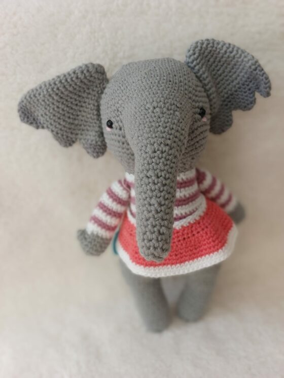 Amigurumi - Producto artesanal - Elefantita