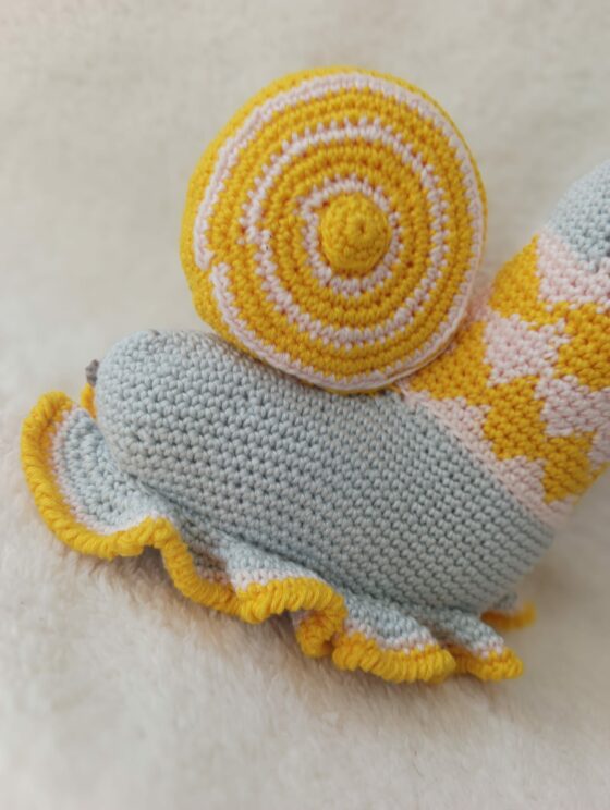Amigurumi - Producto artesanal - Caracola - Imagen 2
