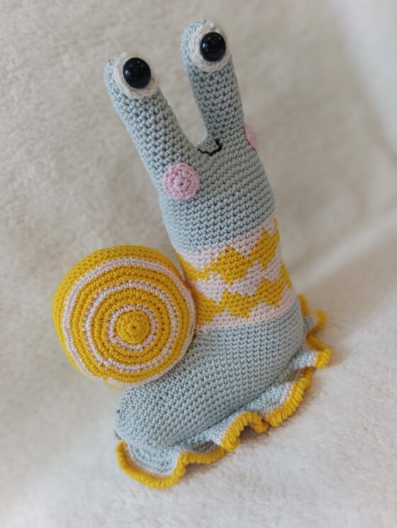 Amigurumi - Producto artesanal - Caracola - Imagen 3