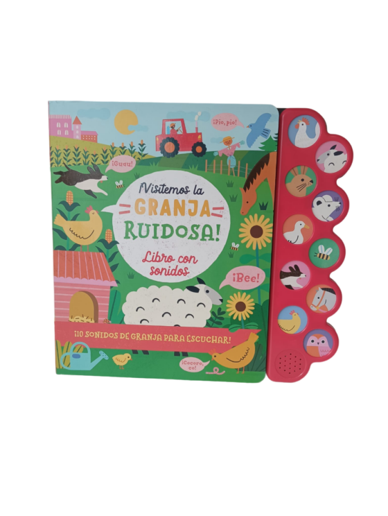 Libro con sonidos - GRANJA RUIDOSA - Con 10 sonidos