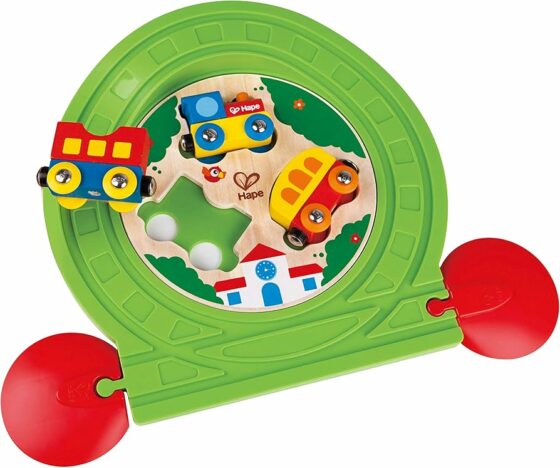 Puzzle vías del tren - Hape - Imagen 2
