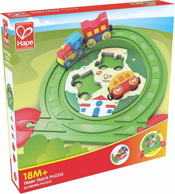 Puzzle vías del tren - Hape