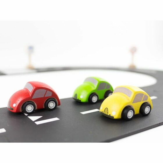 Vehículo en madera - Set autitos x3 - Plan Toys - Imagen 2