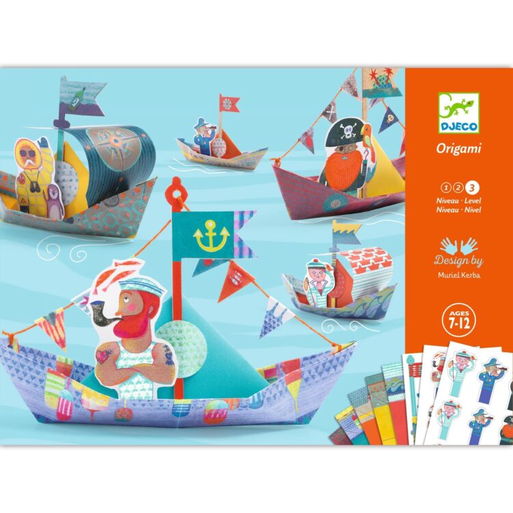 Barcos de Origami aptos para el agua - Djeco