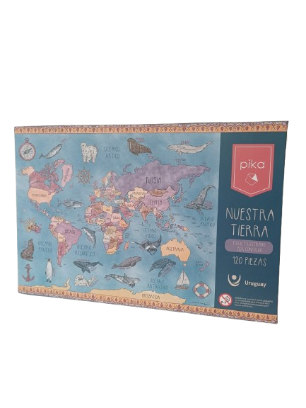 Puzzle "Nuestra tierra" - PIKA - 120 piezas