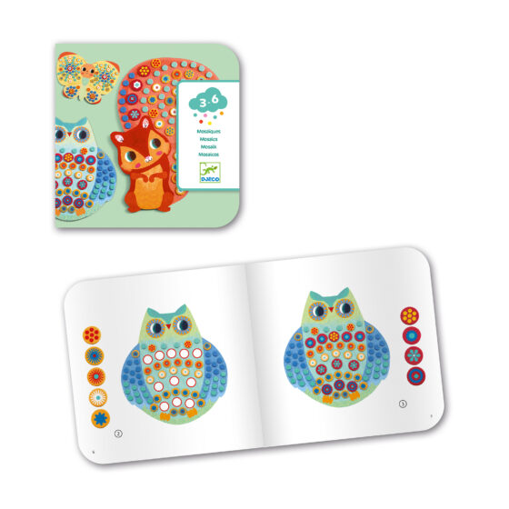 Juego de manualidad - Mosaicos - Djeco - Imagen 6