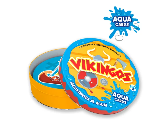 Juego de cartas Vikingos RESISTENTES AL AGUA